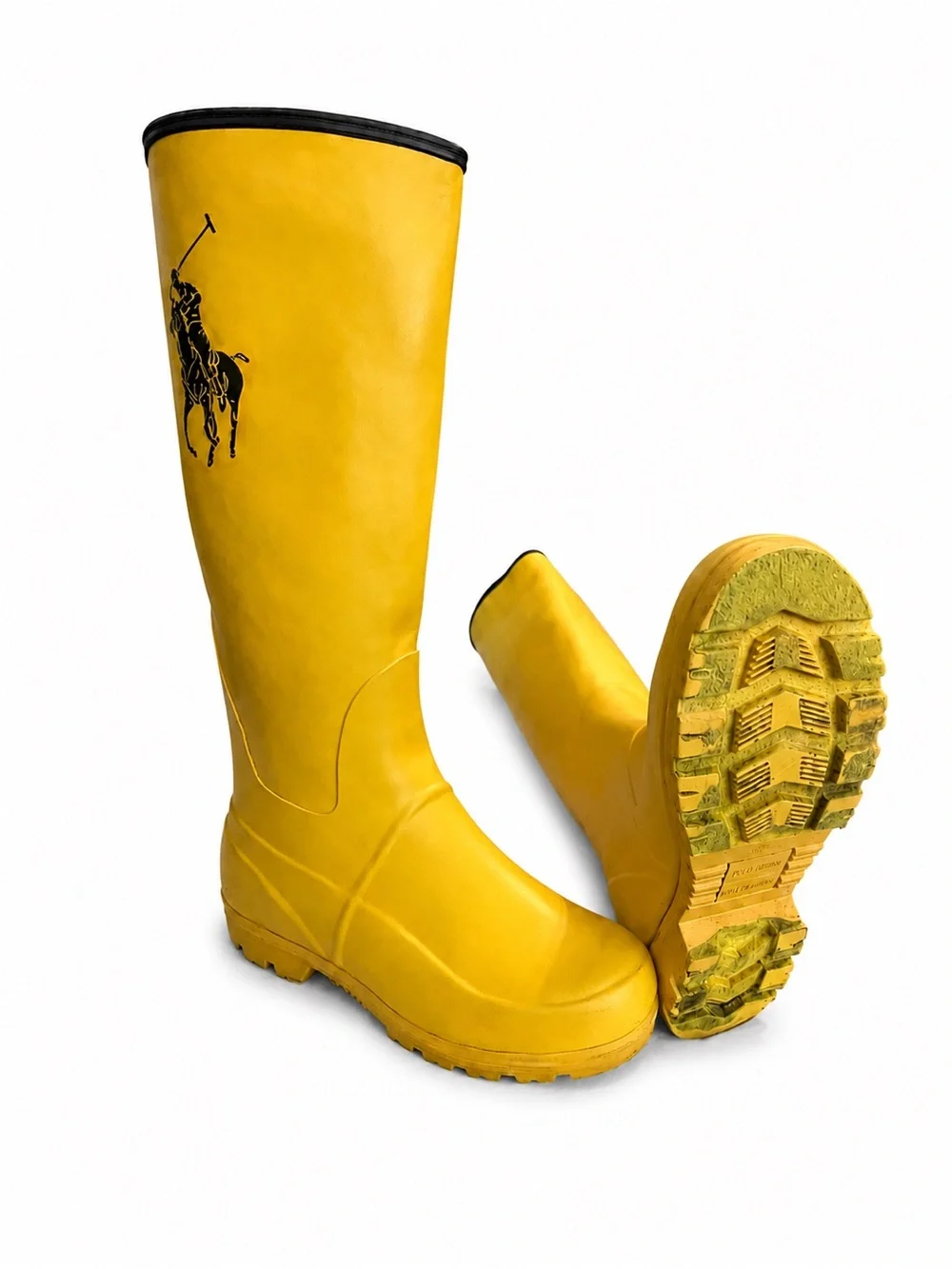 Polo by Ralph Lauren Yellow Rain Boots